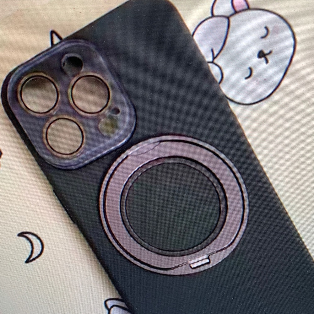 Case-Mate Black Phone Case with Ring Holder